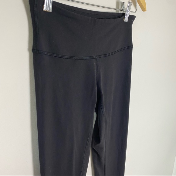 LULULEMON Black Wunder Under Pant Mid Rise Tall - Picture 3 of 9
